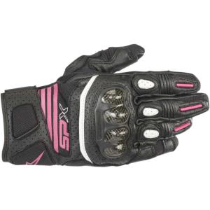 Guantes Alpinestars STELLA SPX-AIR CARBON V2 Mujer Negro-Rosa